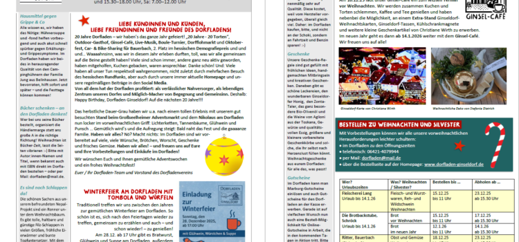 DoLa-Info Dezember 2025 DoLa-Info Dezember 2025